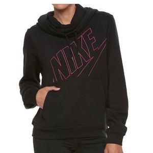 Nike Funnel Neck Hoodie Size Medium
